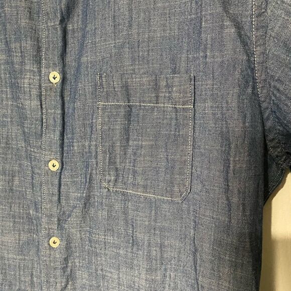 BENSON New York Men’s 100% Cotton Chambray Size L - Picture 4 of 9